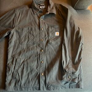 Carhartt Relaxed Fit Rugged Flex Button Up Jacket